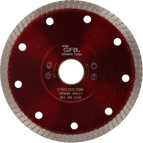 GFB 2391 115MM İNCE TURBO ELMAS SERAMİK FAYANS