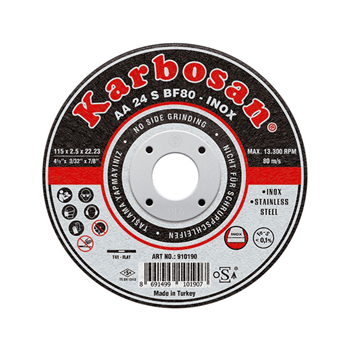 KAR910380 KARBOSAN İNOX KESİCİ 115.1.22 