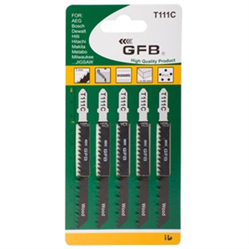 2241 GFB T-111-C DEKUPAJ AĞZI AHŞAP 5Lİ PAKET