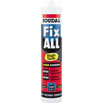 SOUDAL FİX ALL HIGH TACK BEYAZ 290 ML