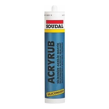 SOUDAL SİLİKONİZE MASTİK BEYAZ 500 GR.