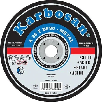 KAR910050 KARBOSAN METAL KESİCİ 230 LUK