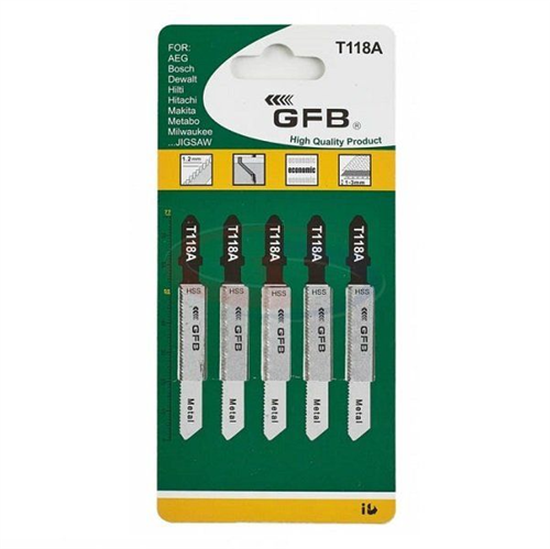 2250 GFB T-118-A DEKUPAJ AĞZI METAL 5Lİ PAKET