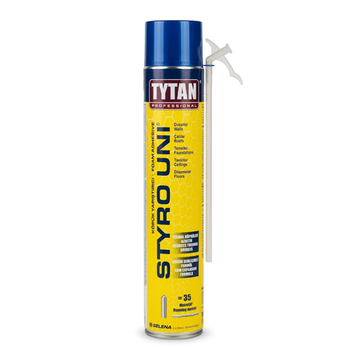 TYTAN STYRO PİPETLİ MANTOLAMA KÖPÜĞÜ 750 ML
