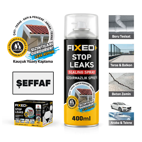 SGS SIZDIRMAZLIK SPREYİ ŞEFFAF 400 ML