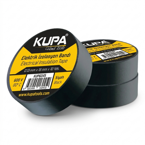 KUPA ELEKTRİK İZOLASYON BANDI SİYAH 19MM*10YRD
